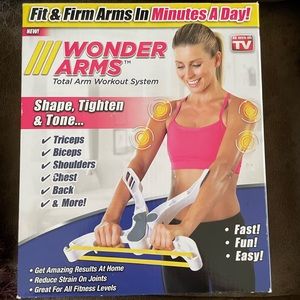 WONDER ARMS AS SEEN ON TV FIT & FIRM ARMS ORIGINAL TOTAL ARM WORK OUT WONDERARMS
